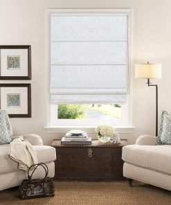 Rèm roman vải cửa xếp lớp đẹp