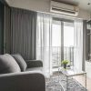 Rèm vải chống nắng cách nhiệt 2 lớp hiện đại