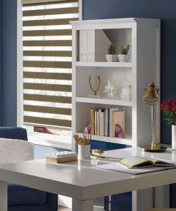 Rèm Cầu Vồng Màu Nâu Sang Trọng Modero Crystal