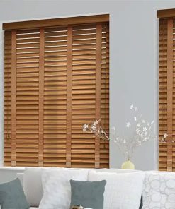 Rèm cửa sổ bằng gỗ lá ngang Sankaku