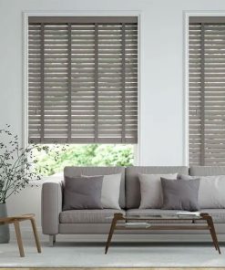 Rèm nhựa giả gỗ hãng Star Blinds 50mm