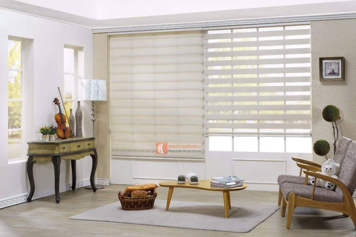 rèm cầu vồng tự động