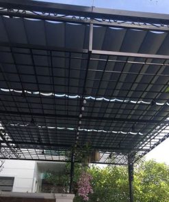 Rèm trần tự động hệ cuốn tấm phẳng