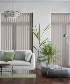 Rèm lá dọc phòng khách sang trọng Star Blinds