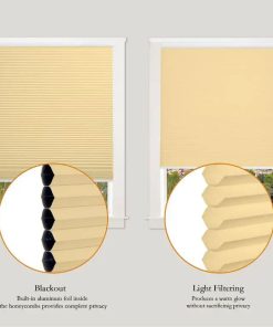 Rèm tổ ong cửa sổ cách nhiệt, cản nắng