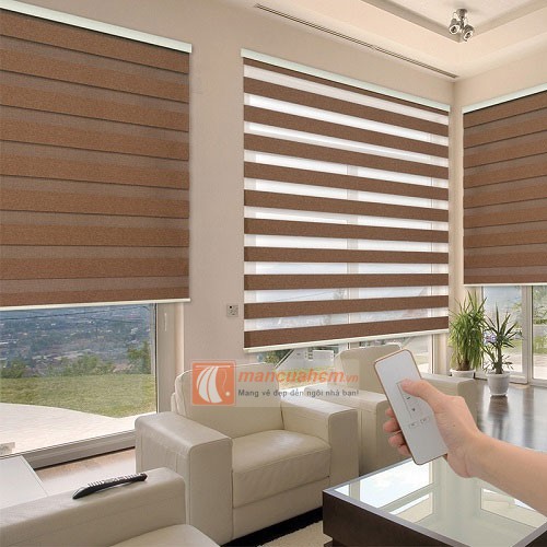 Rèm cầu vồng tự động điều khiển từ xa