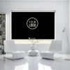 Rèm cuốn in nhãn hiệu logo công ty