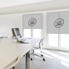 Rèm cuốn chống nắng in Logo cho văn phòng