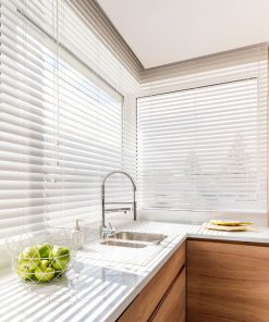 Rèm sáo nhôm giá rẻ phòng bếp hiện đại tphcm